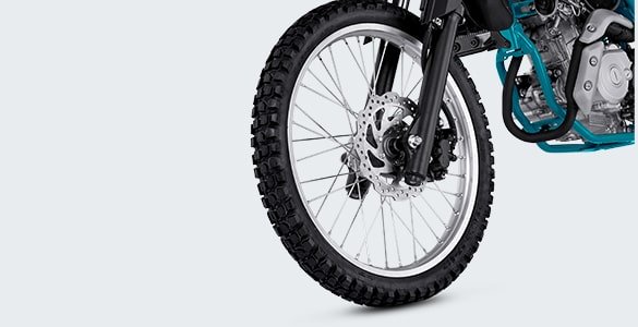 Dual Purpose Tire With Aluminium Rims